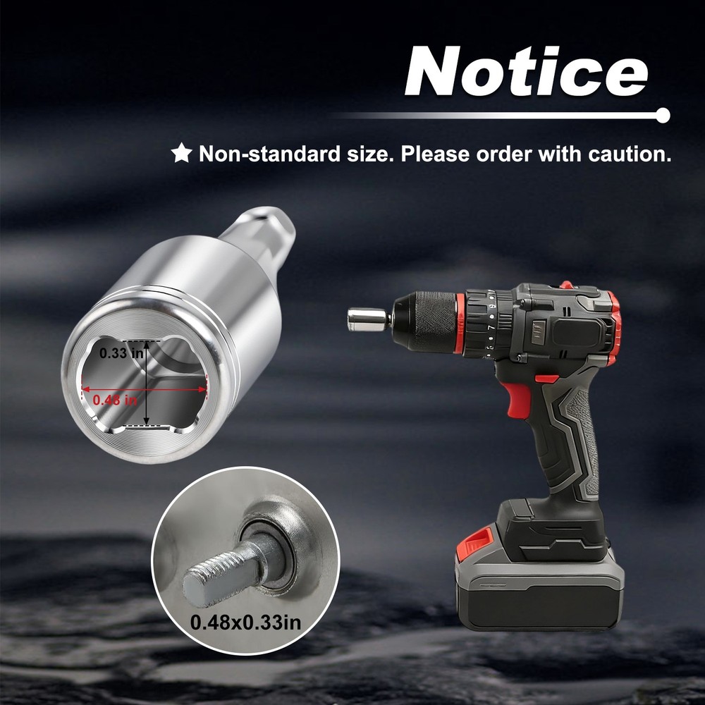 Electric Drill Adapter Winch Handle Comfort Grip Crank Handle Replacement