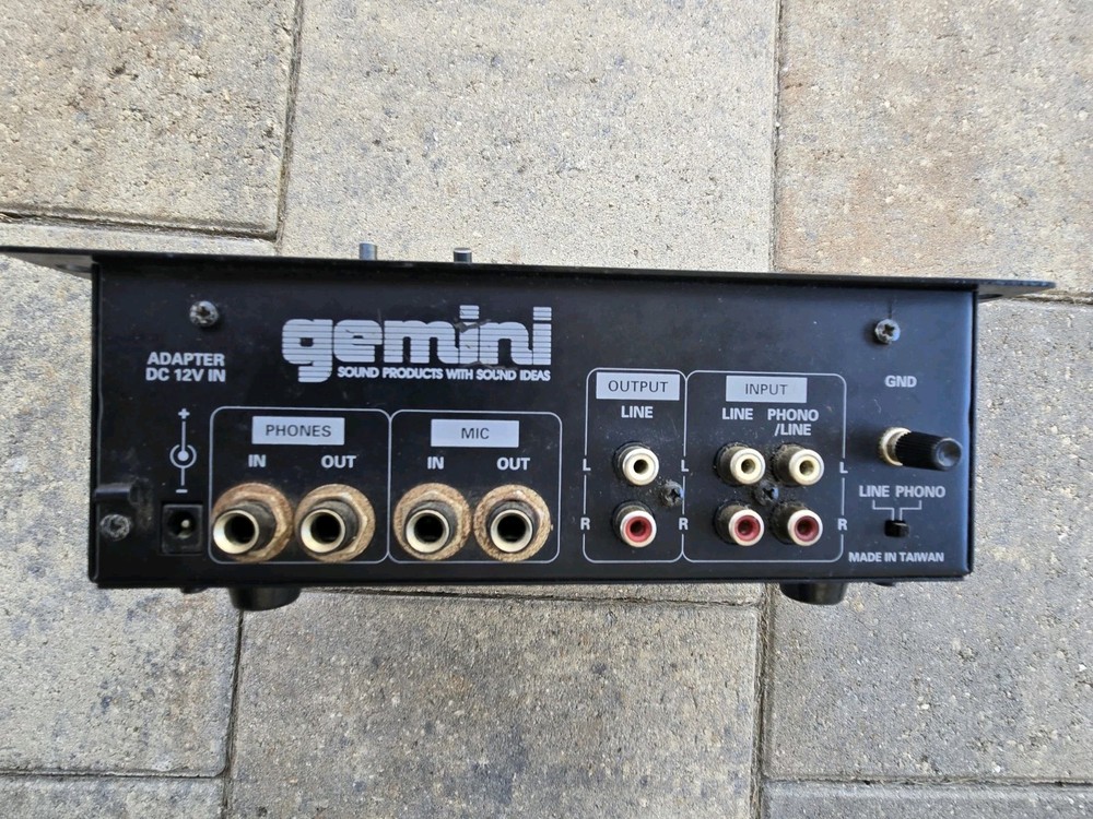 Gemini Digital Sampler DS-824 Vintage 1990's 12 Bit Sampler Untested As Is