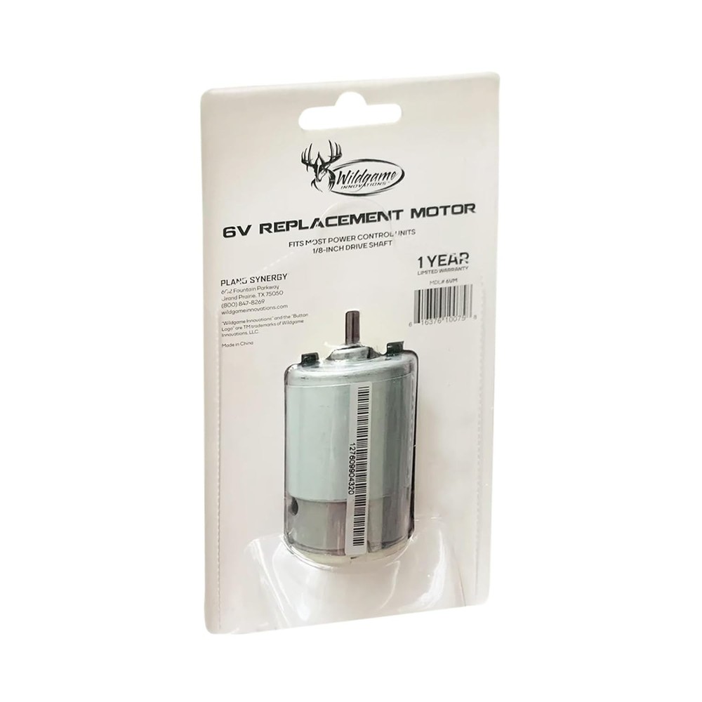 Efficient 6V Game Feeder Motor - Optimizes Deer Feeding Performance