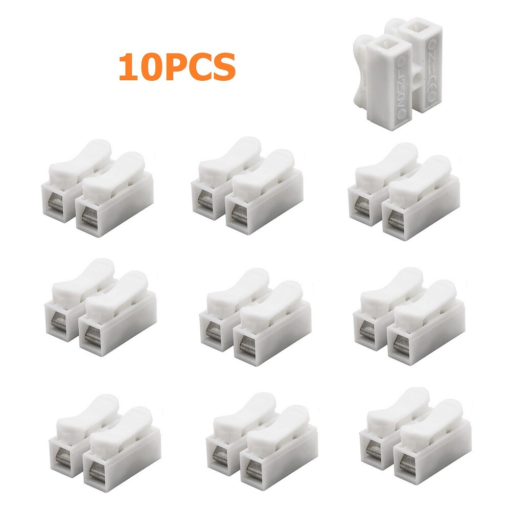 10pcs Auto Electrical Cable Wire Connectors Quick Splice Self Locking Terminal
