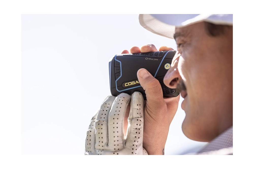 Q-4 Slope Golf Rangefinder Blue/Black