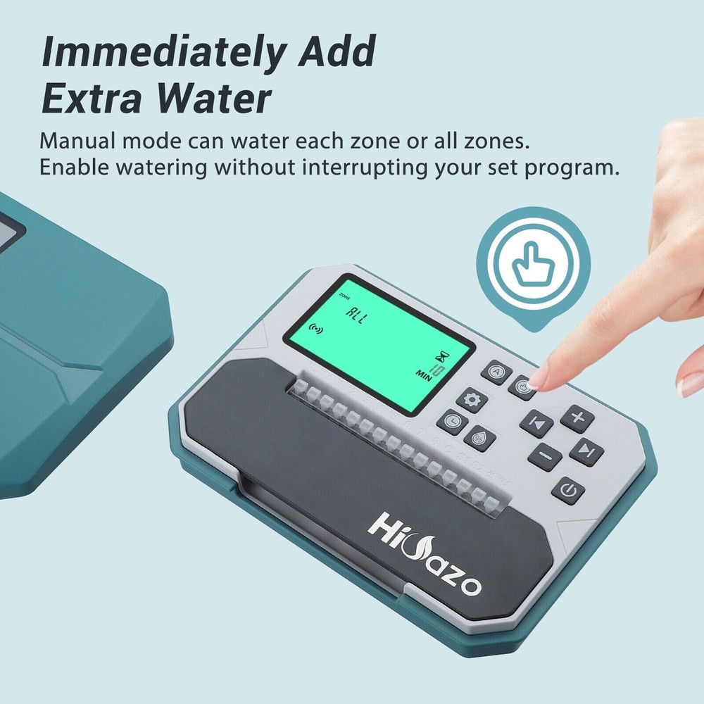 WiFi Remote Sprinkler Controller Lawn Irrigation System Water Control 8 Zone US