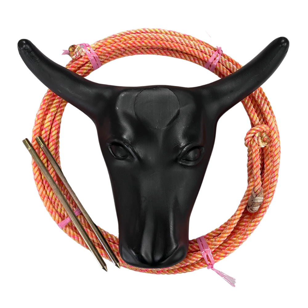 AJ Tack Junior Steer Head Dummy Set