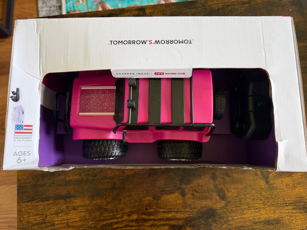 Sharper Image Trail Pixie Remote Control All-Terrain Vehicle New Pink