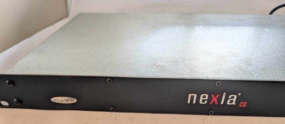 Biamp Nexia CS Conference System 10-Input 6-Output Digital Signal Processor