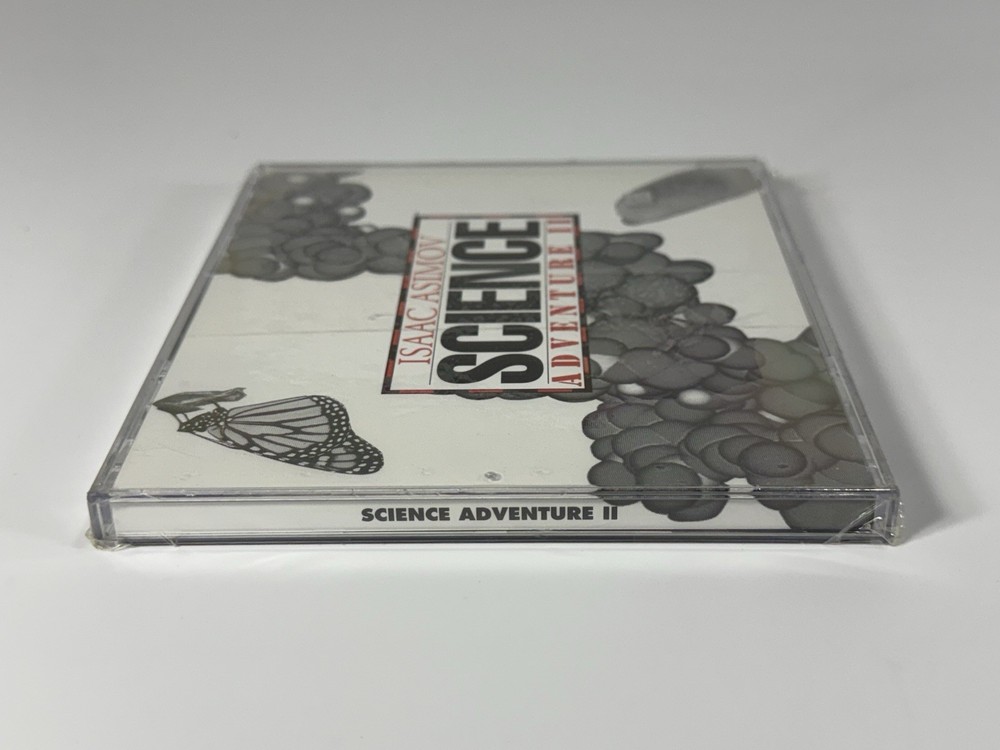 SEALED Isaac Asimov Science Adventure II 2 PC CD 1994 MS-DOS ~ Quick Reference