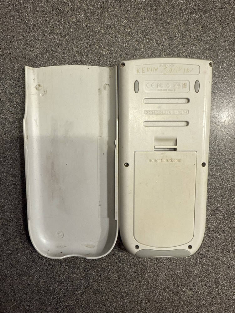 Texas Instruments TI-84 Plus Silver Edition Works Great Graphing Calculator