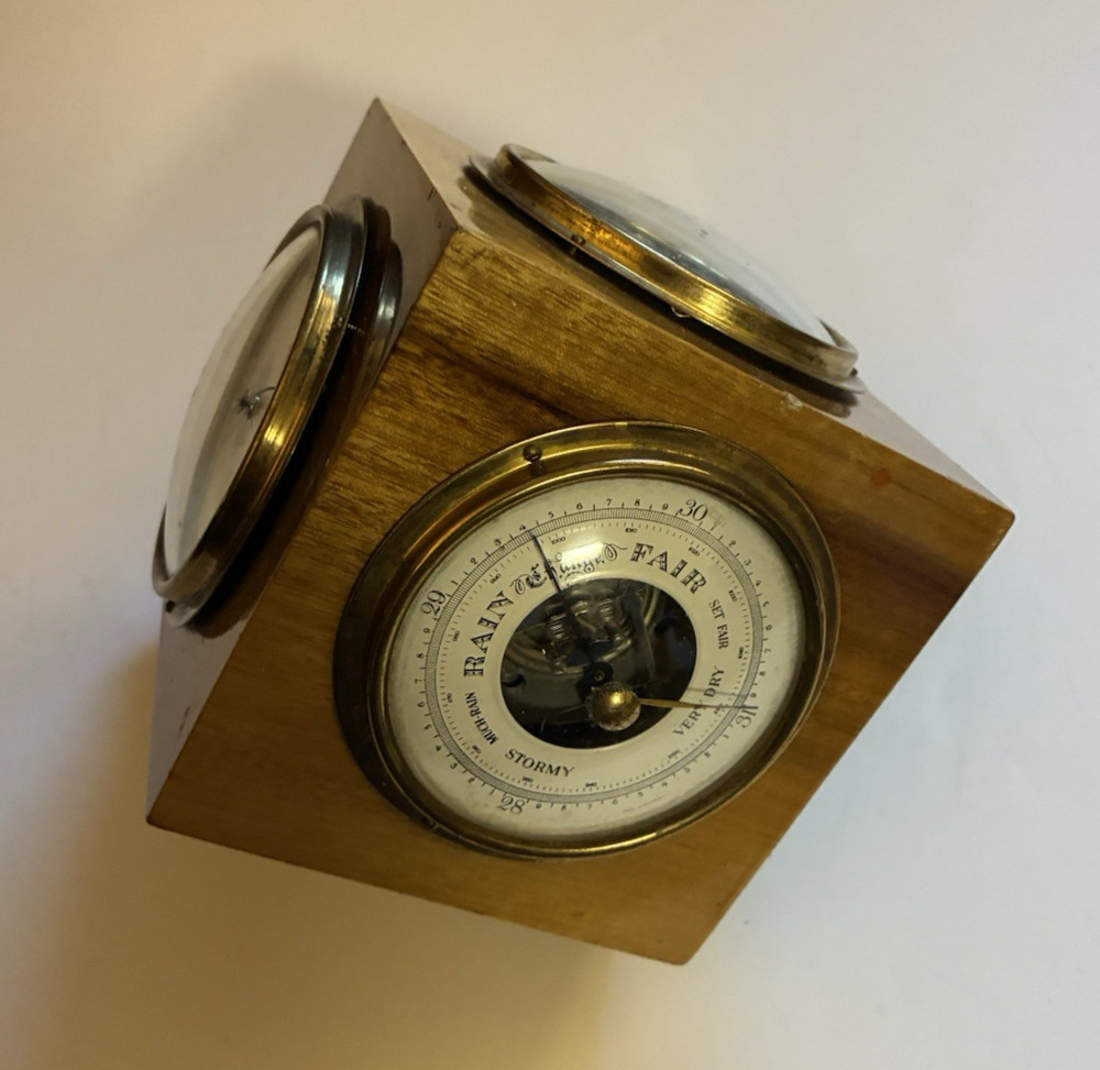 Vintage Tehermometer, Hygrometer and Barometer