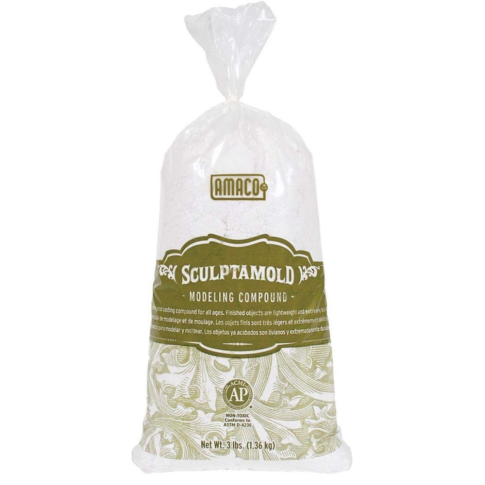 AMO41821 SC3 Sculptamold Modeling Compound, 3 lb.