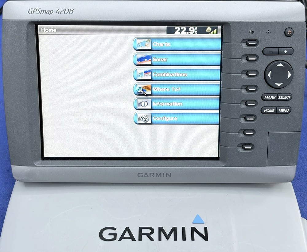 Garmin GPSmap 4208 GPS Chartplotter Multifunction Display - Tested & Working!