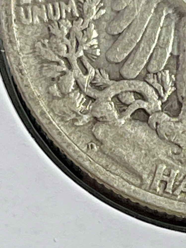 1945 D Walking Liberty Half Dollar. 90% Silver. #2003