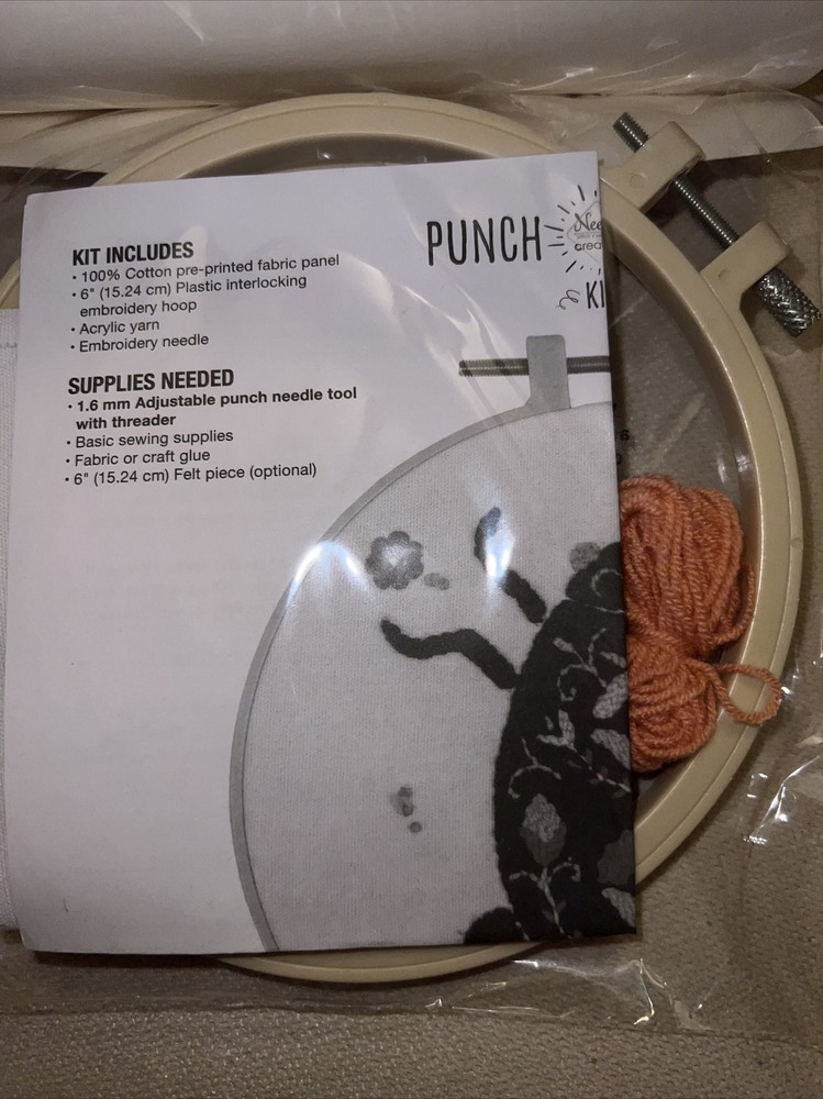 Needle Creations Punch Needle Kit “Beetle”
