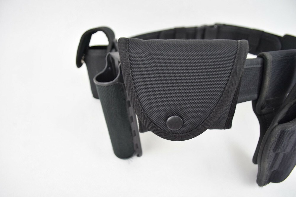 Duty Pro Black Hook and Loop Adjustable Universal Duty Belt