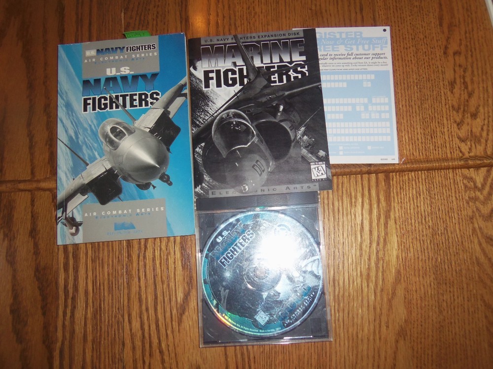 1995 EA US Navy Fighters Gold BOXED
