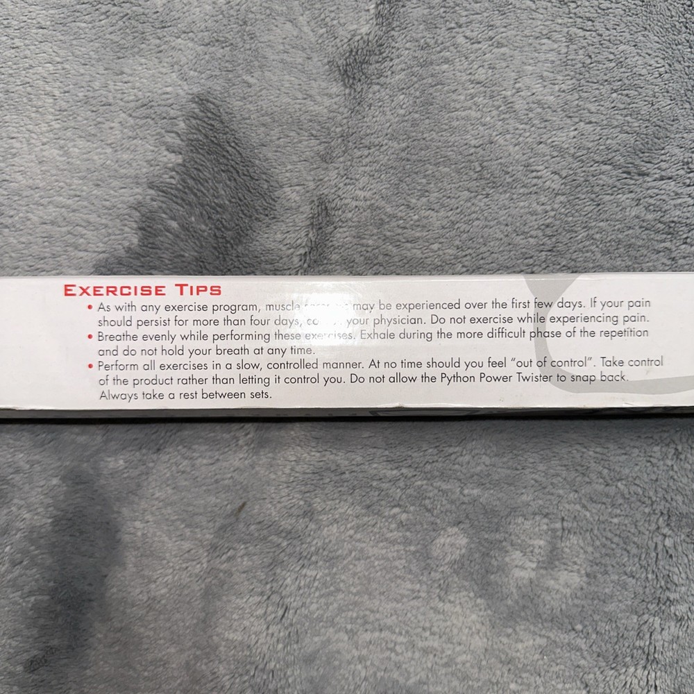 Core Prodigy Python Power Twister Bar Chest & Arm Builder Spring Resistance Bar