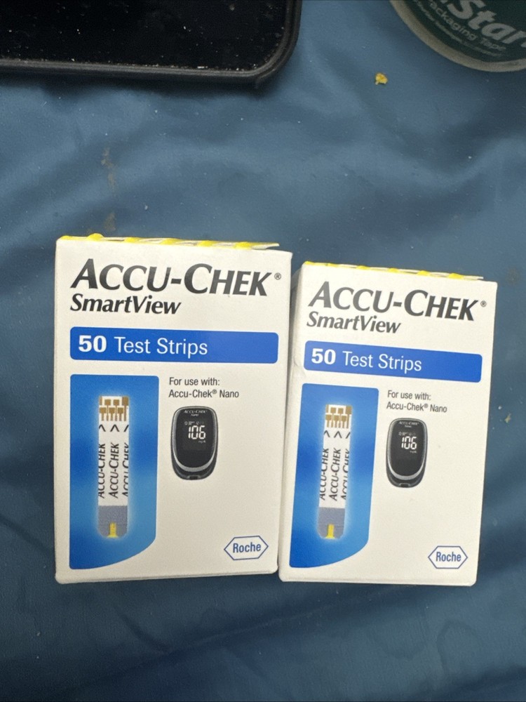 100 Smartview Blood Test Strips  Mint Exp9.2026