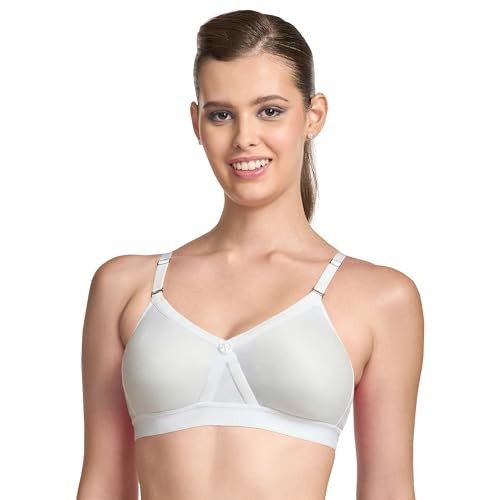 TRYLO Women's Cotton Solid Regular Fit Bra
