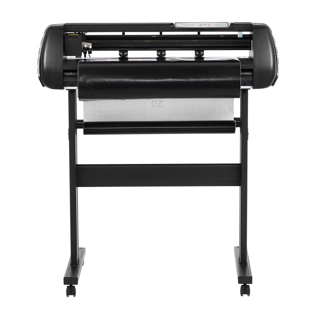 Precision Vinyl Cutter 28in Width, Dual Blades, Regulated Force & Speed