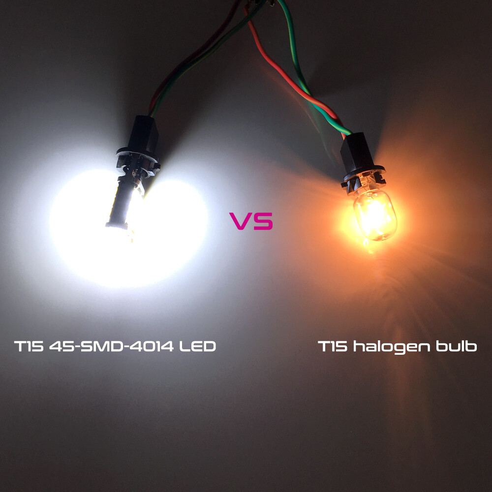 2pcs HID White 921 LED Backup Reverse Light Bulbs for Nissan Frontier 2005-2020