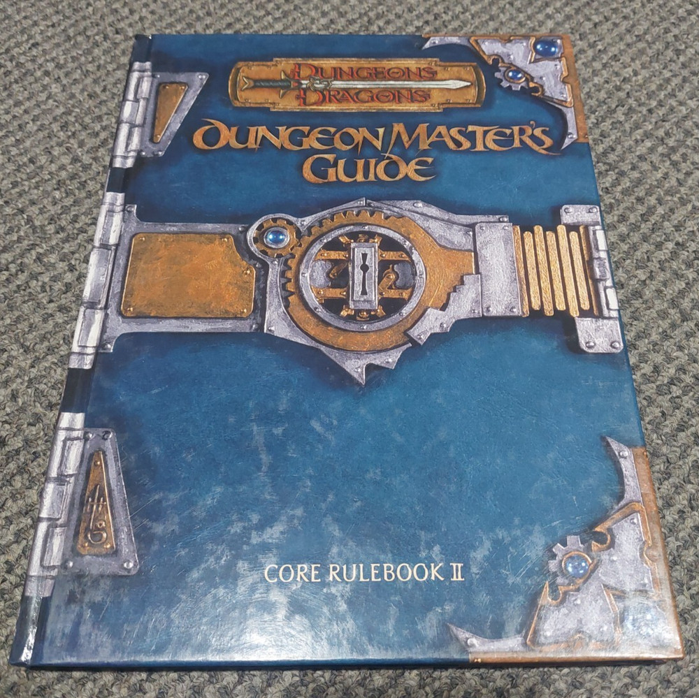 Dungeon Masters Guide Dungeons & Dragons 3rd / D20 WOTC Core Rulebook II - Nice!