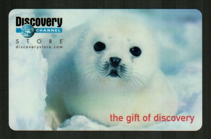 DISCOVERY White Seal Pup ( 2010 ) Gift Card ( $0 )