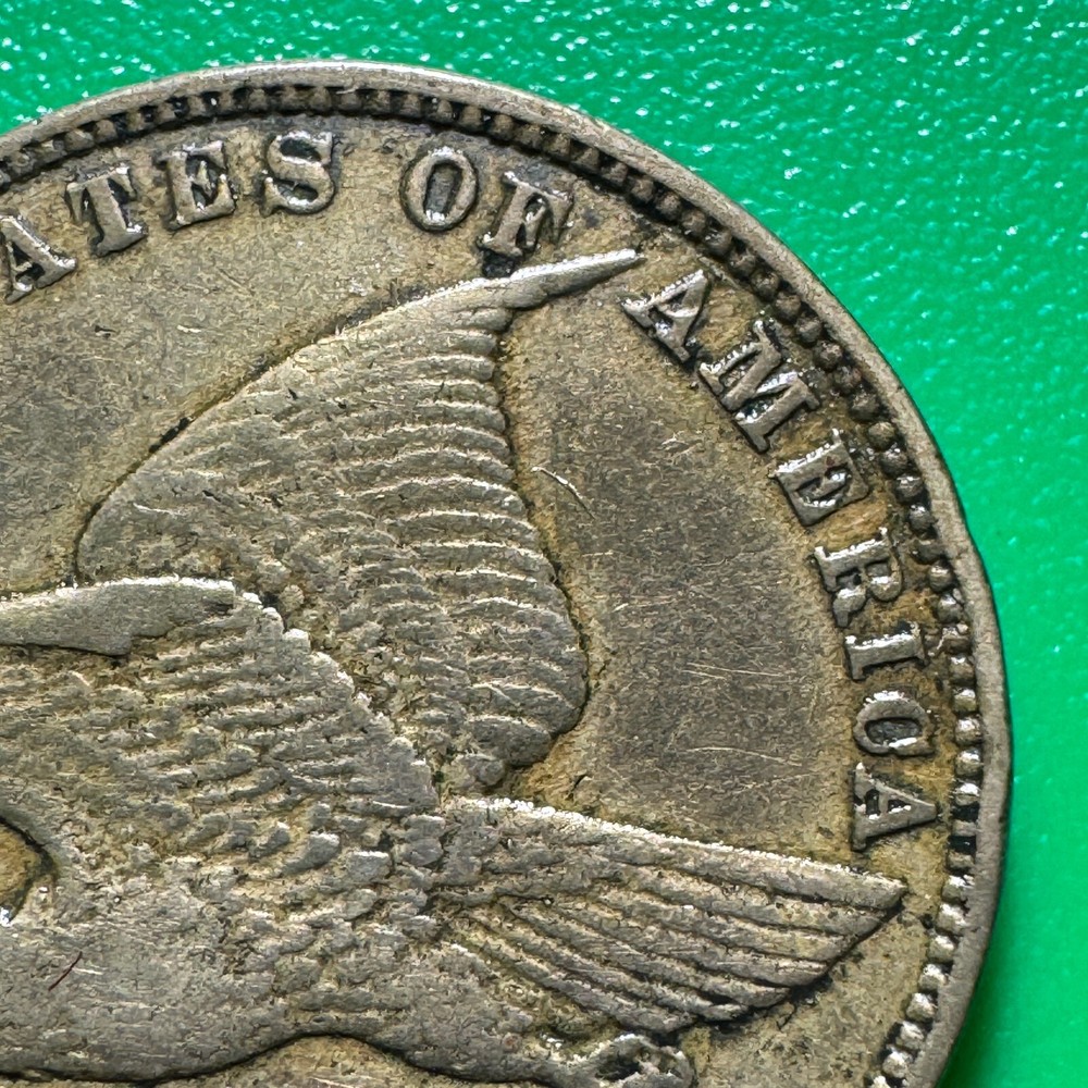 1858 SL Flying Eagle Cent C103