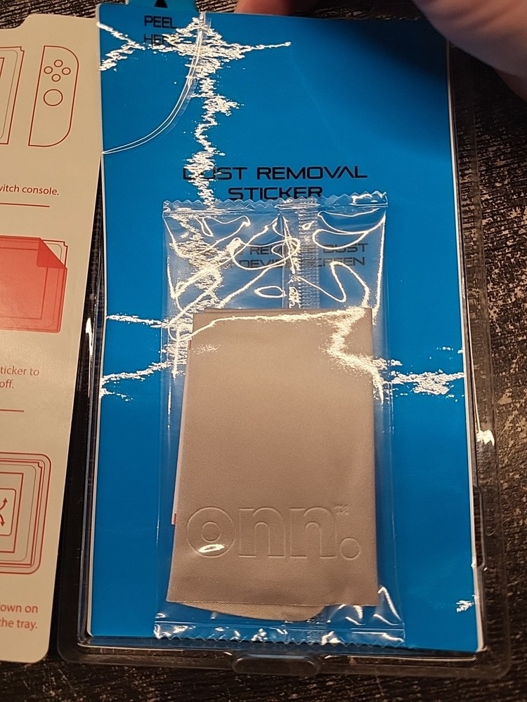 Onn Glass Screen Protector Compatible with Nintendo Switch