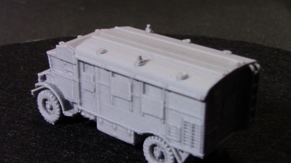 🔥 15mm 3D Print WW2 UK Commonwealth Command Truck