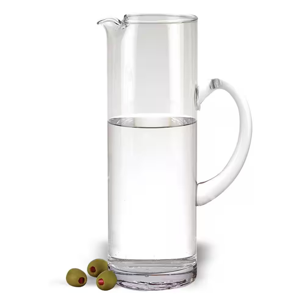 32 Oz. 11.5 In. High Celebrate Handmade Glass Pitcher