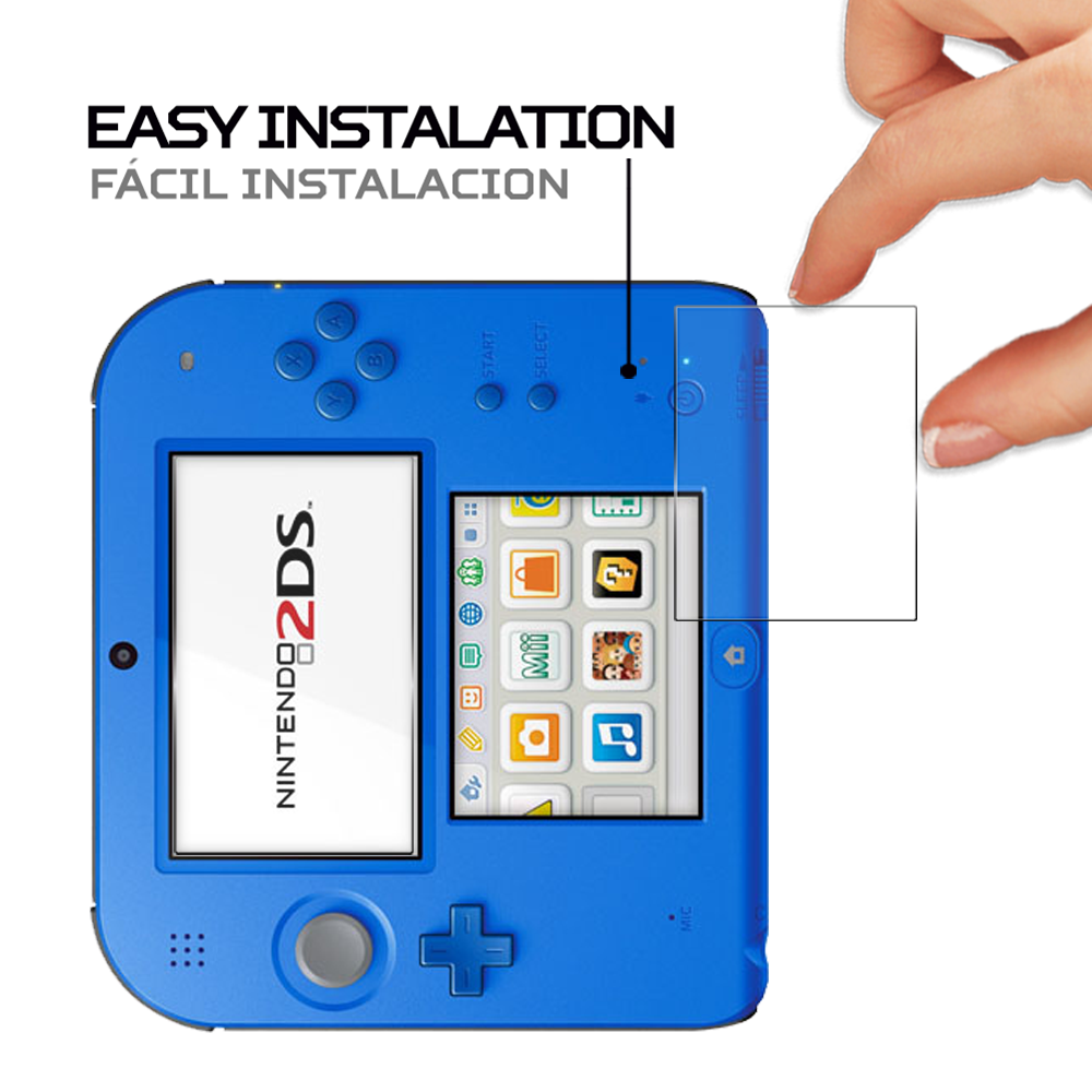 ANTISHOCK Screen protector for Nintendo 2Ds