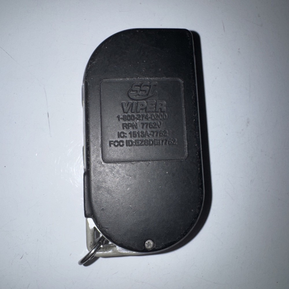 Viper 7752V 2-Way LCD Replacement Remote Control Transmitter EZSDE17752