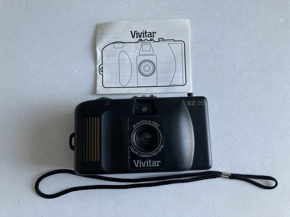 Vivitar EZ 35 35mm Focus Free Camera UNTESTED
