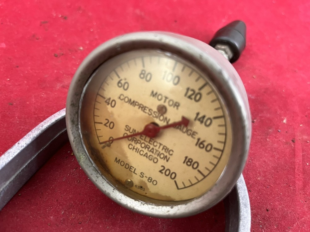 Sun Electric Corp. Model S-80 Engine Compression Tester