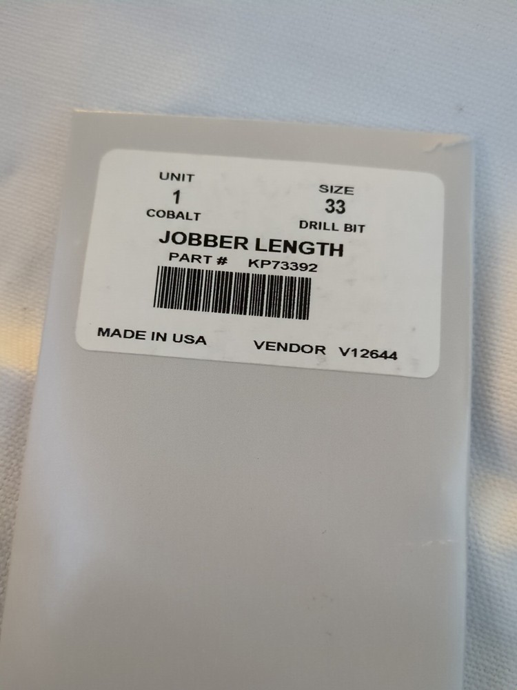 Jobber Drill size 33 19 pk KP73392
