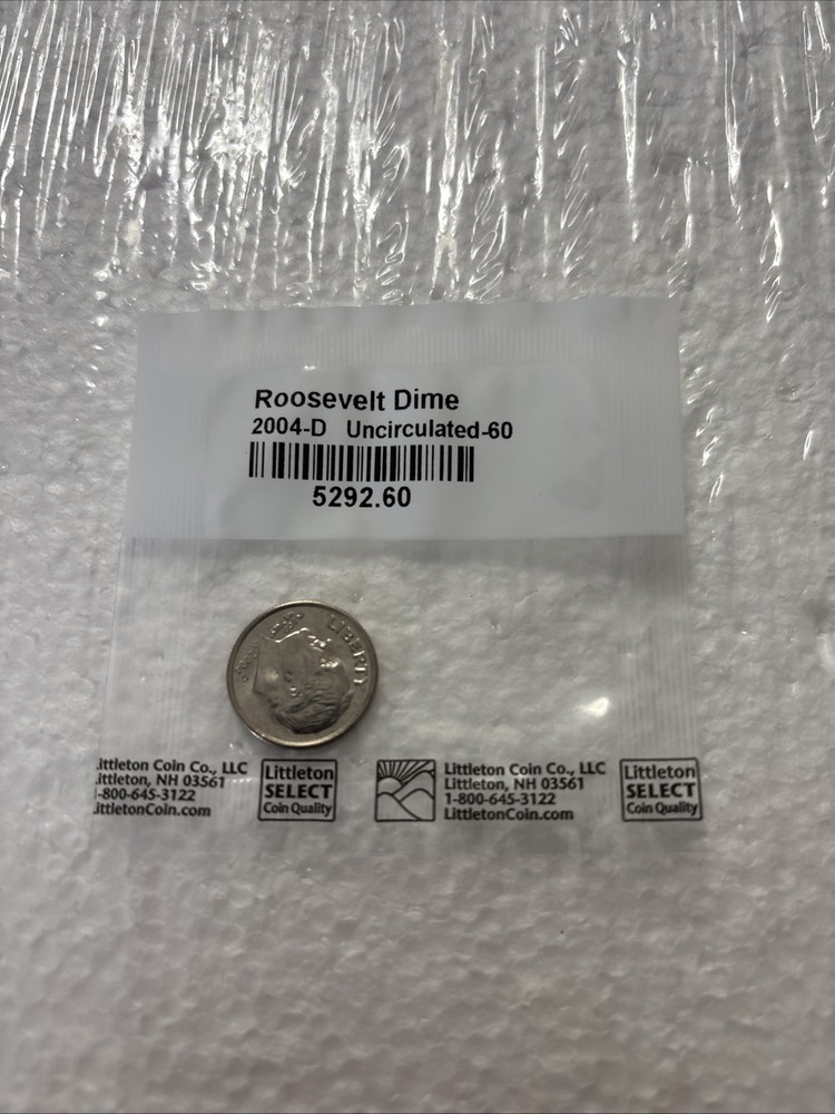 Roosevelt  Dime 2004-DUncirculated-60