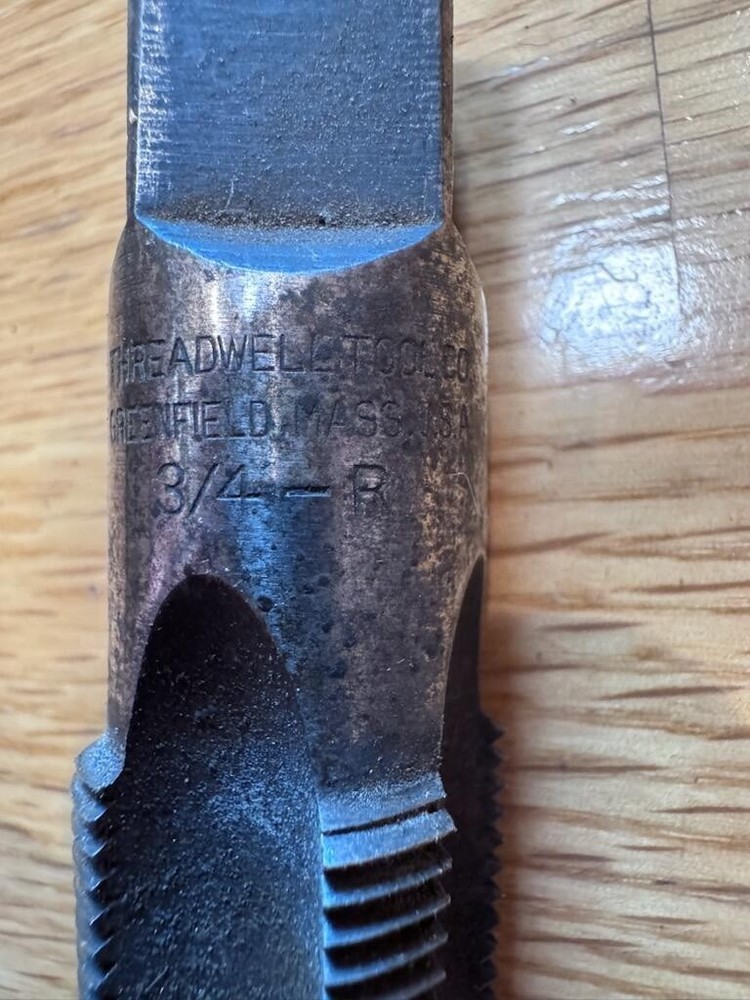 Threadwell Tool Co 3/4"-R Rethreading Hand Tap
