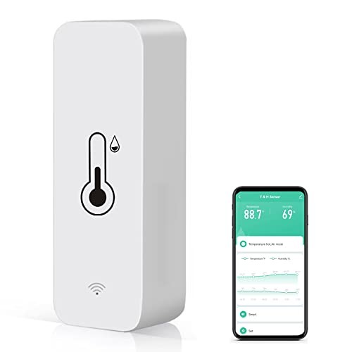 WiFi Temperature Humidity Sensor: Indoor Thermometer Hygrometer wit... Fast Ship