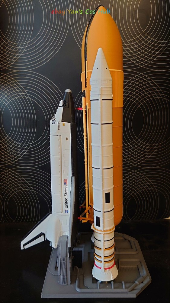 1:200 Space Shuttle Discovery / Hubble 3D Printed Model