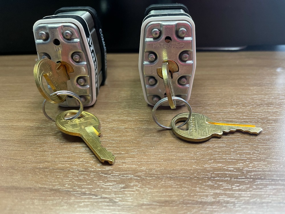 Master Lock M1sts Padlock, Set of 2 Keyed ALike