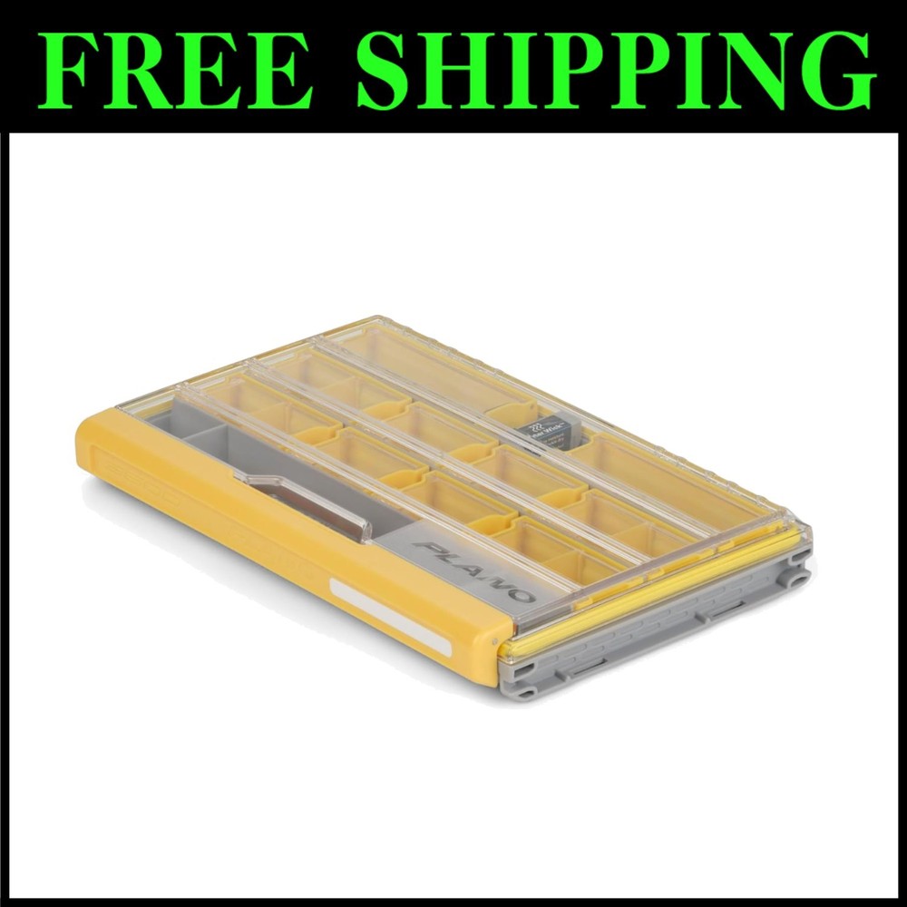 Gray & Yellow EDGE Terminal Tackle Storage, Rust-Resistant