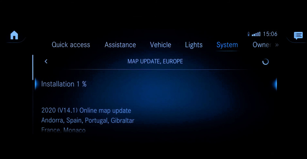 2026 Mercedes COMAND NTG6 Europe V25 MAP UPDATE + ACTIVATION CODE navigation
