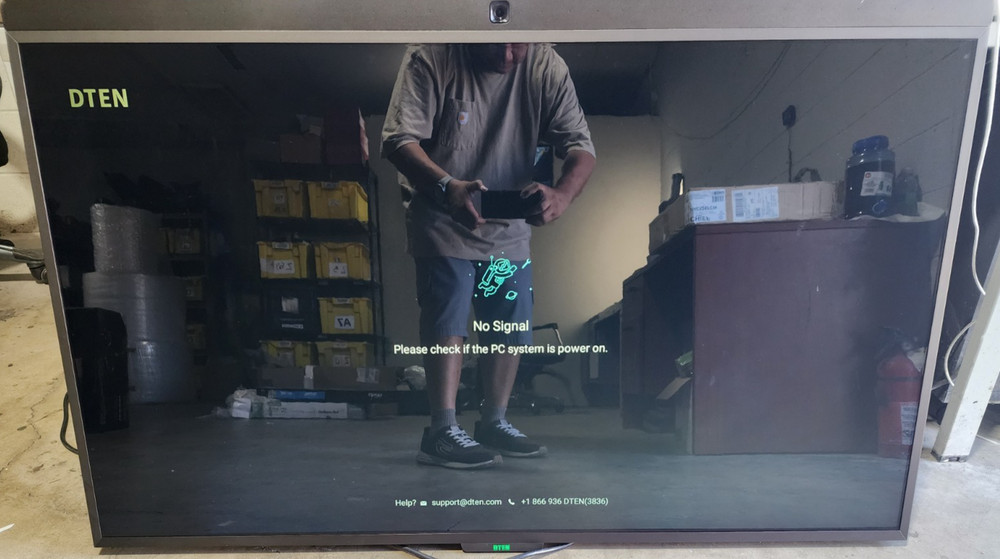 DTEN D7 55" 4K DB0355 All in One Interactive Whiteboard Webcamera TouchScreen