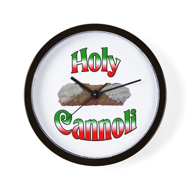 CafePress Holy Cannoli 10" Wall Clock (69812899)