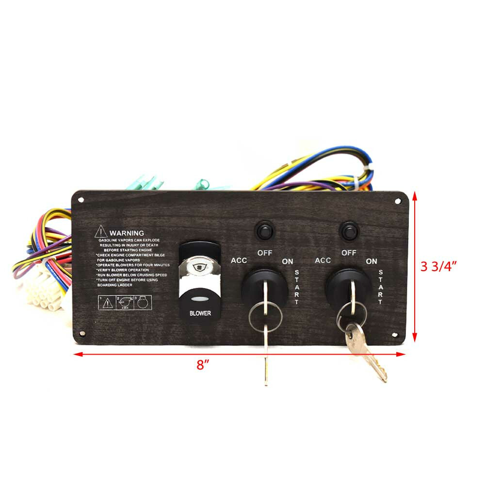 Rinker Boat Ignition Switch Panel 63170 | 310 Express Cruiser