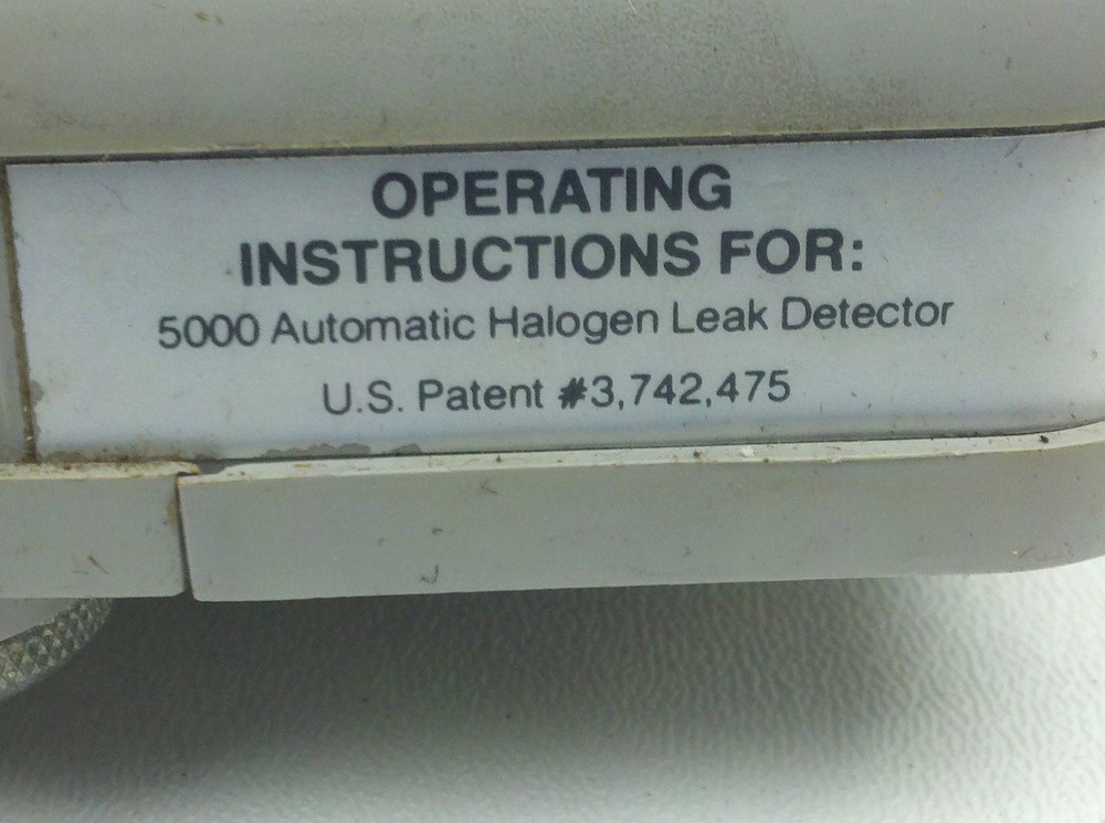 TIF 5000 Automatic Halogen Detector Leak with Pouch 5000 5000