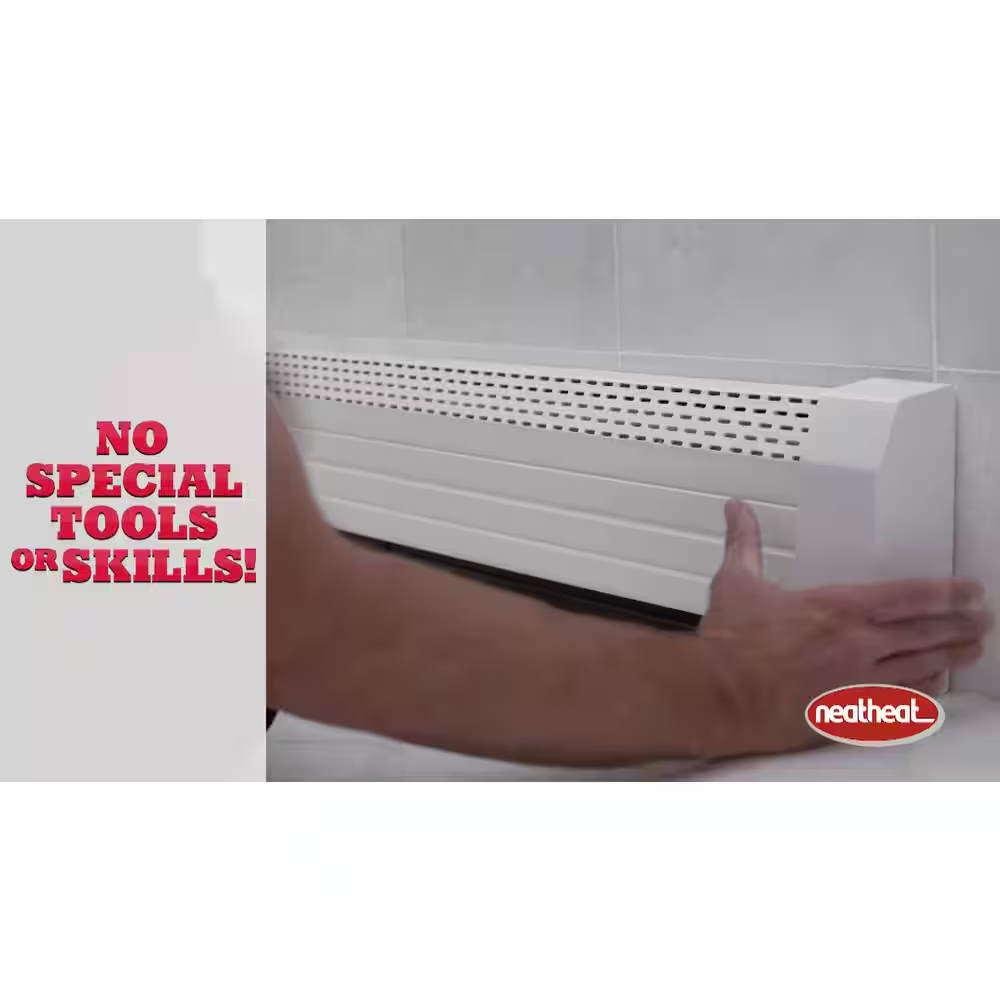 Tall Splice Plate Hot Water Hydronic Baseboard Covers