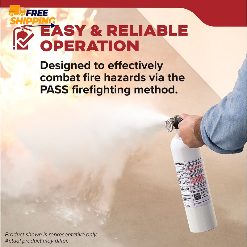 Fire Extinguisher for Vehicles, Cars, Single Use 5BC