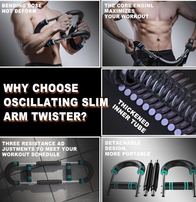 Ultimate Adjustable Multifunctional Arm Trainer, New