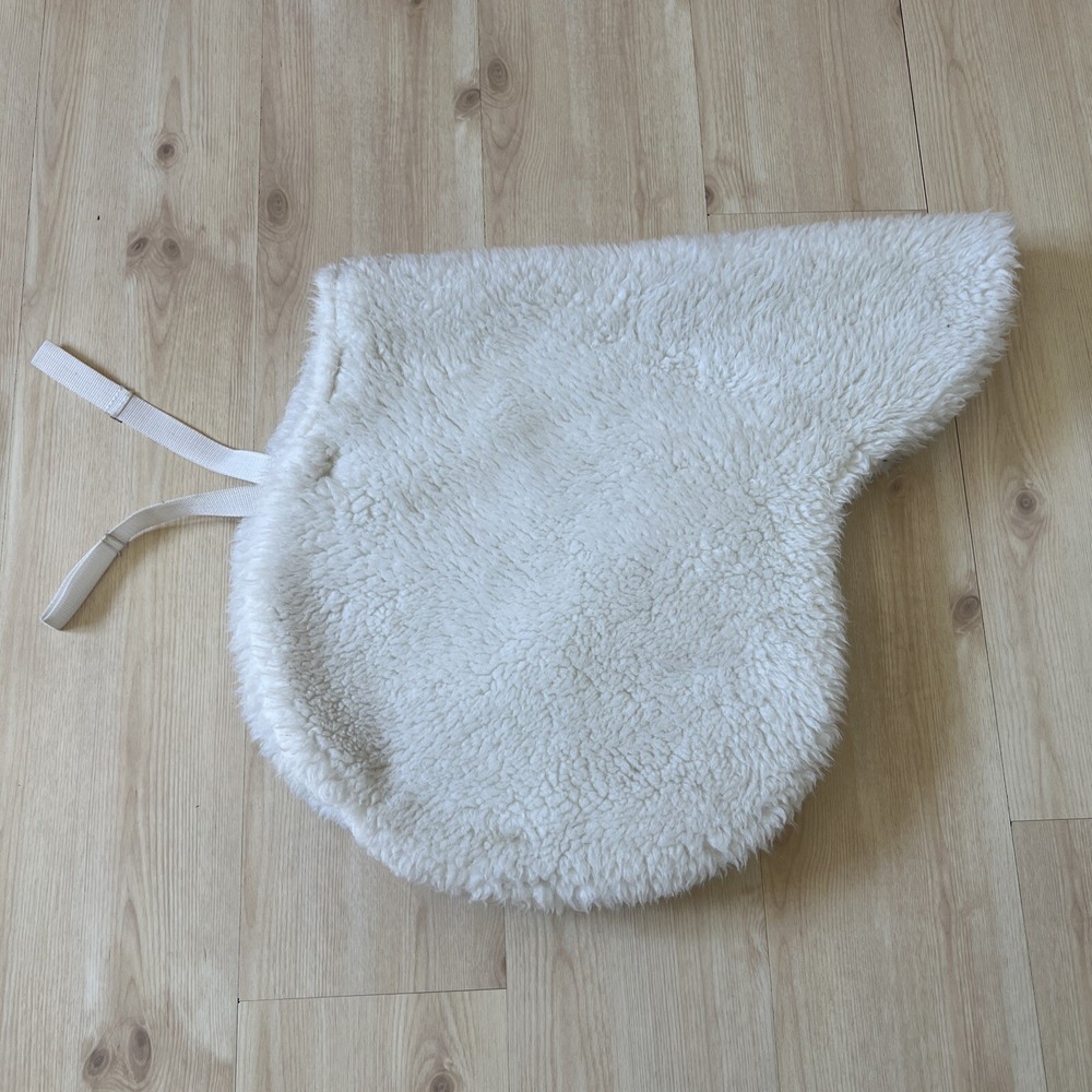 White English Saddle Pad