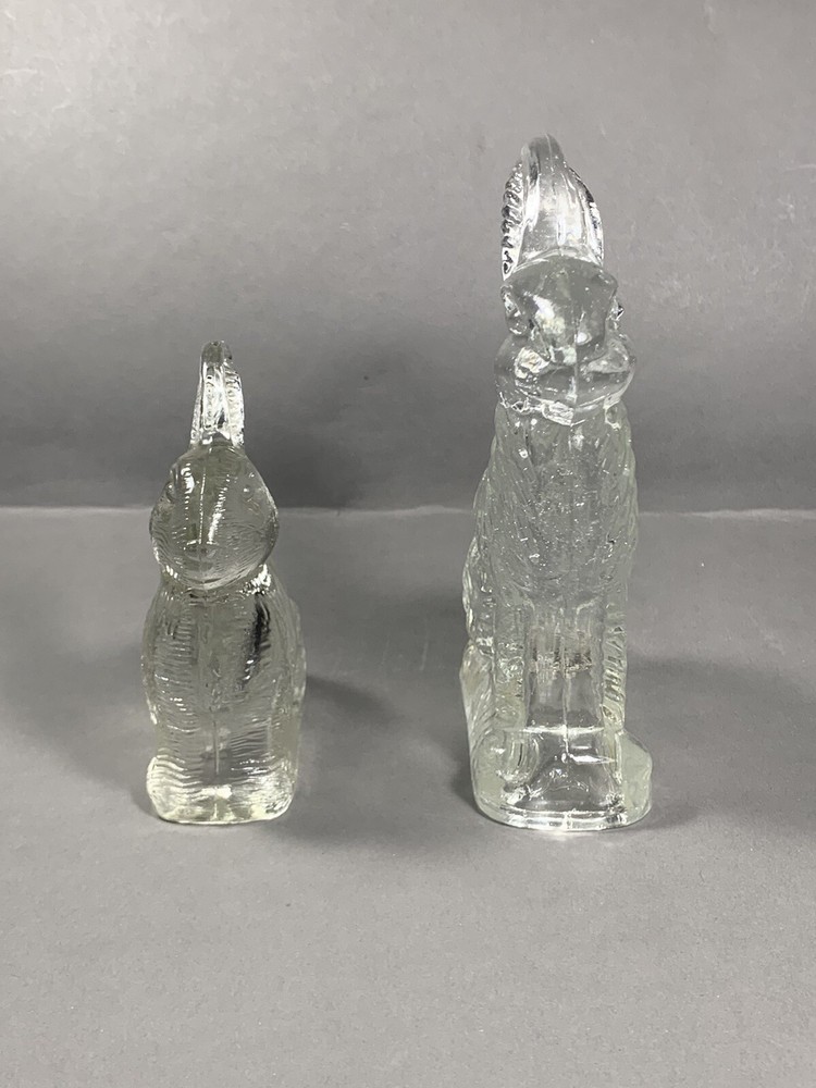 Vintage Easter Figural CANDY Container Chicken Nest Rabbits J.H. Millstein & Co.